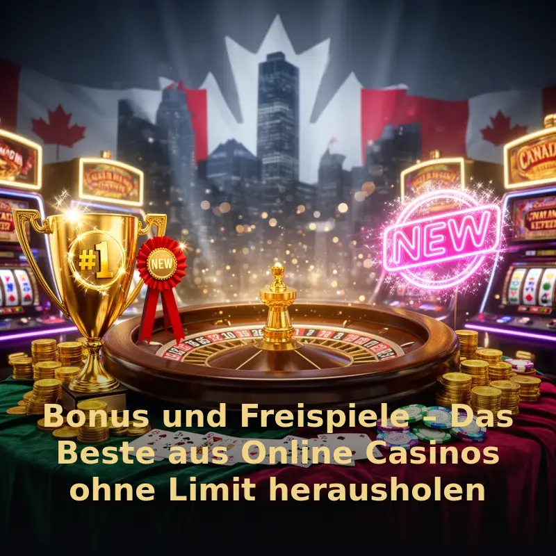 Bonus und Freispiele – Das Beste aus Online Casinos ohne Limit herausholen